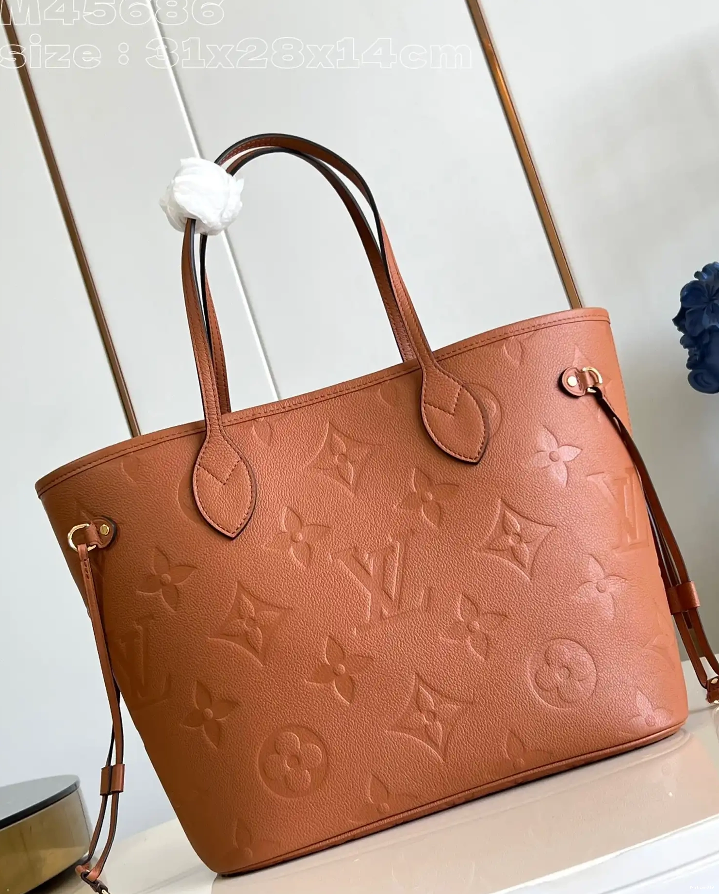 MM-31*28*14cm LOUIS VUITTON NEVERFULL 0404